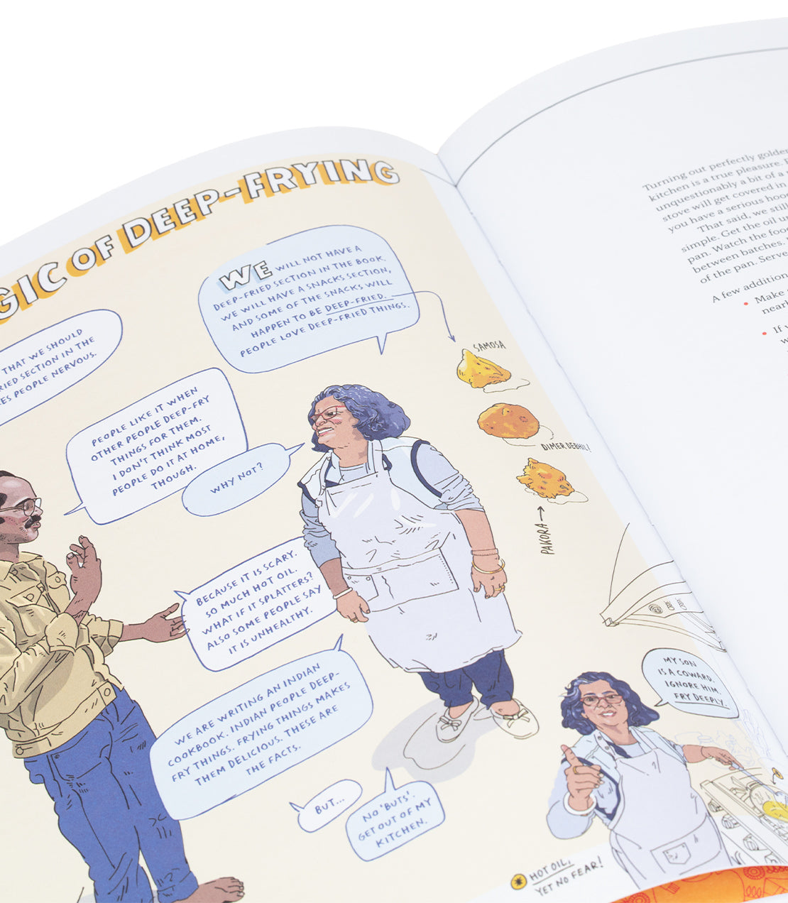 Heartland Masala Chai Tea and cookbook bundle featuring illustrated recipes and tea brewing tips for enthusiasts.