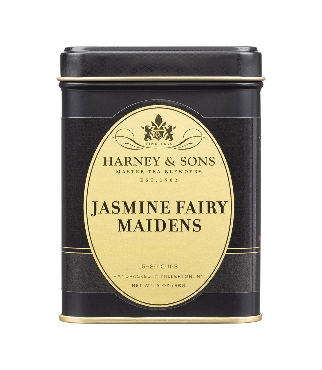 Harney & Sons Fine Teas- Jasmine Fairy Maidens - 2 OZ. Black and Gold Tin